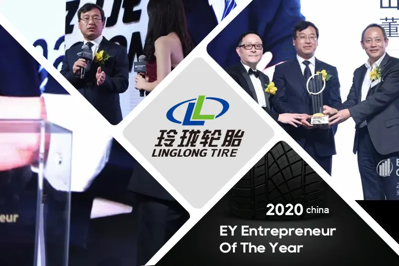 Ernst & Young, Shandong Linglong Tire Co., Ltd.의 Wang Feng을 올해의 기업가® 2020 중국상 수상자로 발표