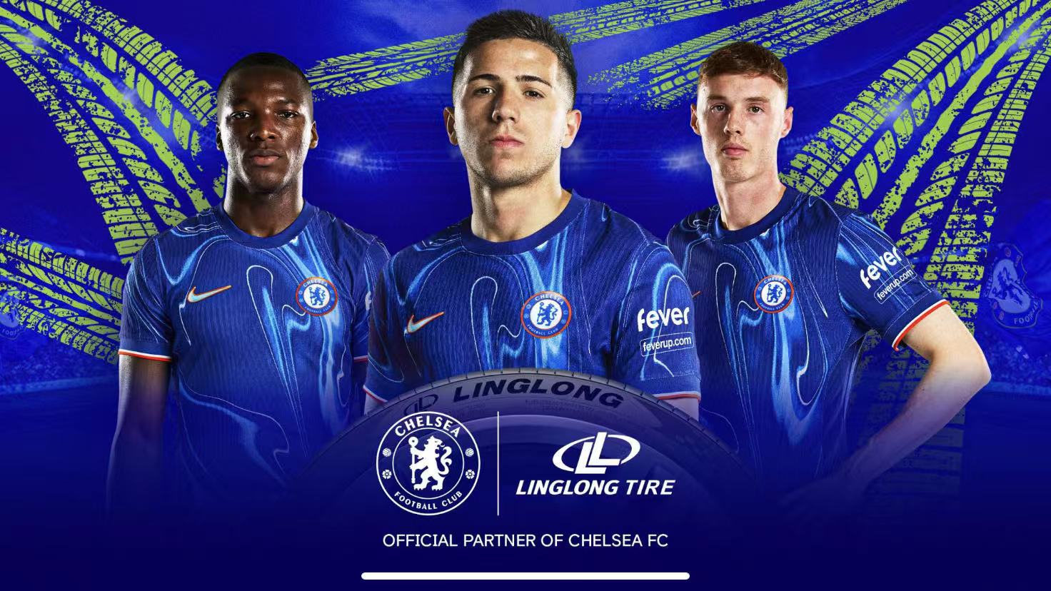 Linglong Tire는 Chelsea Football Club의 공식 글로벌 파트너가되었습니다.